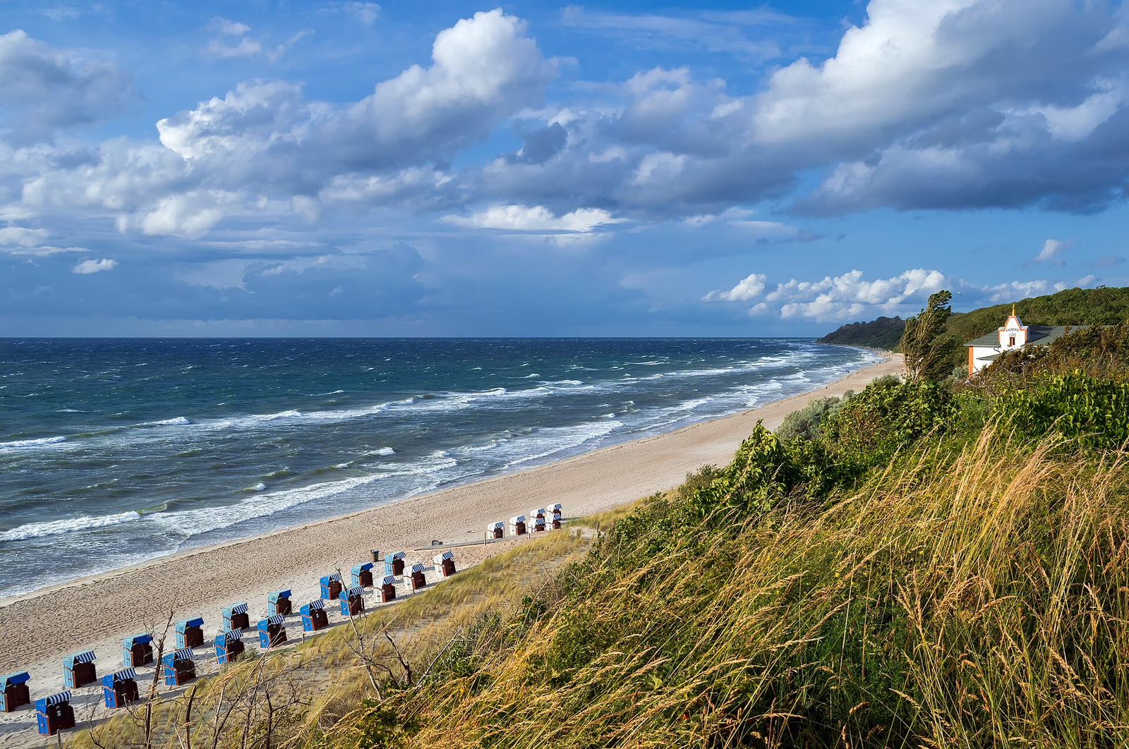 Baltic Sea view from Schmiedeberg hill in Rerik, 2025-06-23